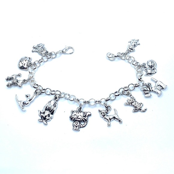 Cats And Dogs Charm Bracelet - Picture 3 of 8